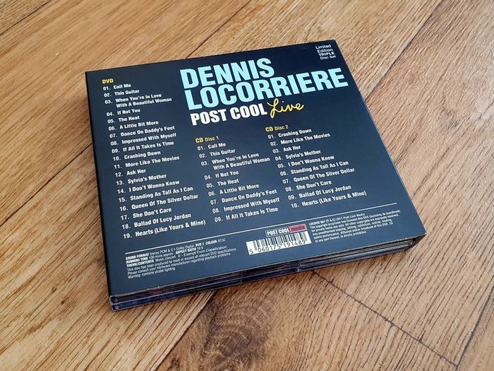 Dennis Locorriere - Post Cool Live (DVD + 2CD Bundle, Signed, Concert Ticket)