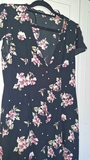 Zara floral maxi dress- 90's style