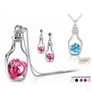 Swarovski Crystal Pendant Silver Necklace Image 2