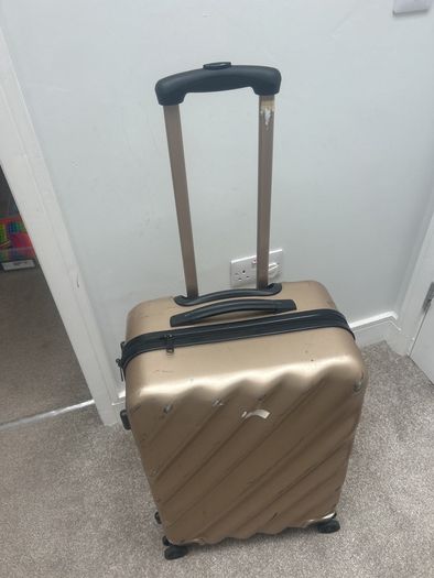 Free gold suitcase