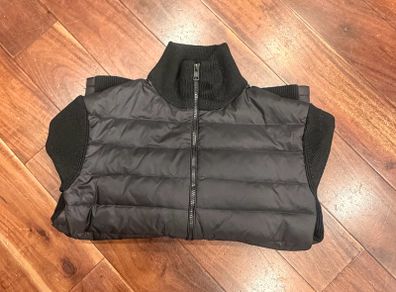 Padded Zip-Up Cardigan