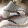 Tommy Hilfiger beige canvas straw wedges sandals latest fashion 4 4.5 5? New Image 5