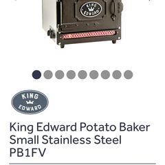 commercial baked potato oven only 6months old so like new as seen in pic whst paid for so looking for 1800 ono