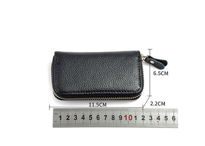 Leather Keychain Car Key Case Bag for Keys Organizer Money Card Holder Pouch