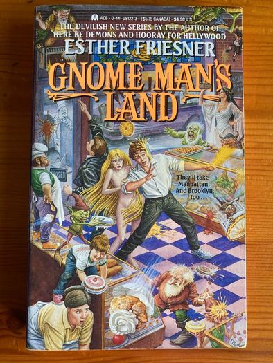 Science / Fantasy book:'Gnome Man's Land'