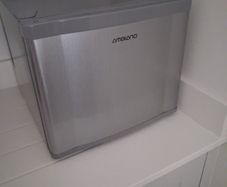small counter fridge