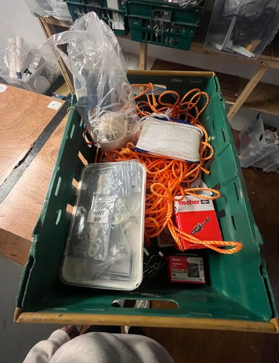 Set-Building, Fixings, Paint & Consumables Lot