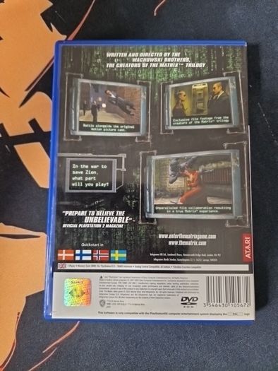 Enter the Matrix PlayStation 2 Ps2 Games Original