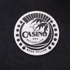Casino Des Seychelles , Beau Vallon - Vintage Beer Mat/Coaster