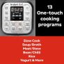 Instant Pot Duo 7-in-1 Smart Cooker, 5.7L - Pressure Cooker, Slow Cooker, Rice Cooker, Saute Pan, Yoghurt Maker, Steamer and Food Warmer, Brushed Stainless Steel (FREE POSTAGE) Image 4