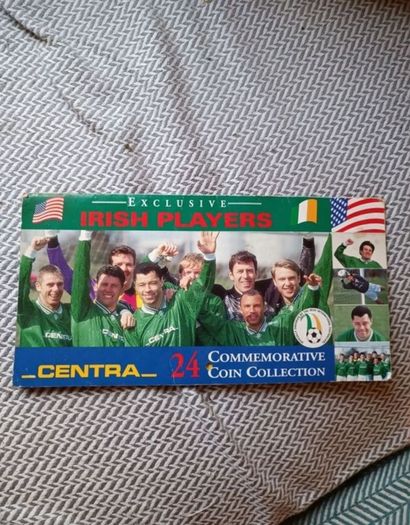 USA 1994 World Cup Ireland Football Team Coin Collection