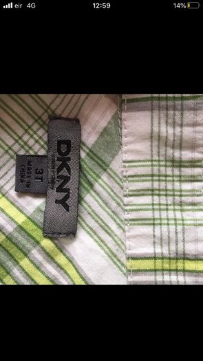 Boys shirt DNKY shirt age 3