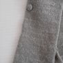 new grey long gloves and scarf tag attached Image 4