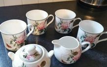 The leonardo collection redoute rose set of 6