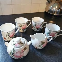 The leonardo collection redoute rose set of 6