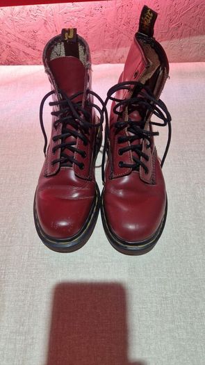 Dr. Martens 1460  Cherry Red Made in England Size UK 5