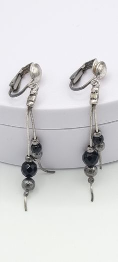 925 vintage Sterling silver Onyx set