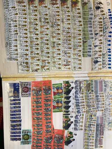 2 vintage stamp books