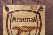 Arsenal Football Club Premier League Laser Engraved Gift Idea