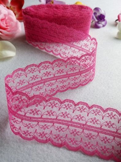 Stunning 4cm Width Lace All Rolls Of 5 Yards In Length