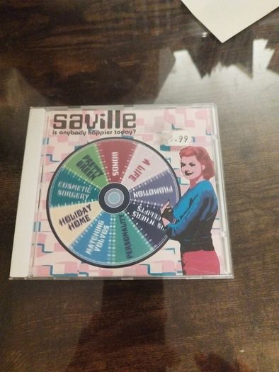 Saville Is anybody happier today? cd
