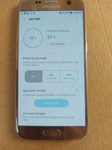 Samsung Galaxy S7, Model SM-G930A, 32GB, 4GB Ram, Excellent cosmetic condition and working great