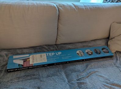 Step up laundry drying rack 40 inch