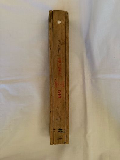Antique 1914 Expansive bit for boring wood, with 2 cutters