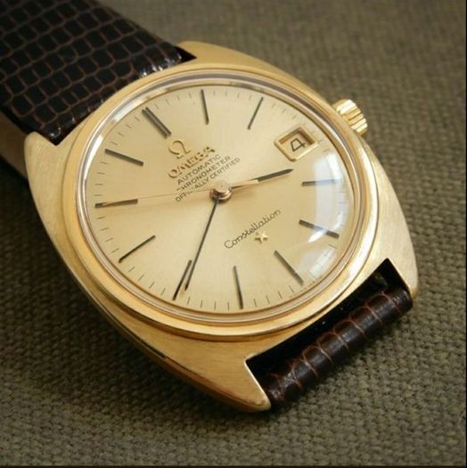 Omega Constellation 18k Gold