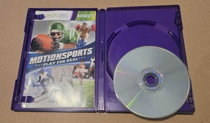 XBOX360 Xbox 360 Kinect Motionsports Play For Real - With Manual