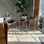 3 High Chair Stools, rotating swivel Image 4