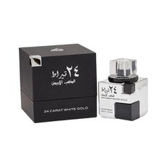 Lattafa  24 Carat White Gold