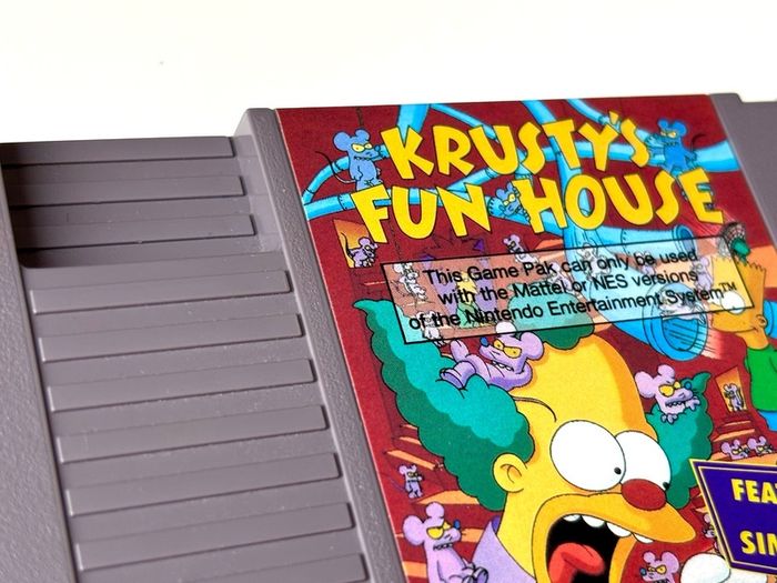 Krusty's Fun House for Nintendo NES - Boxed