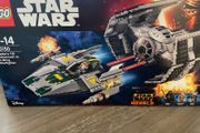 Lego 75150 Vaders Tie Advanced vs A wing fighter