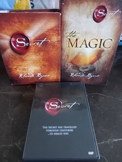 Rhonda Byrne Collection Bundle The Magic & The Secret Book And Dvd