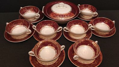 Vintage Myott Son & Co. Art Deco Kitchen Decor.