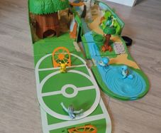 Pokemon Backpack Carry Case Battle Arena & Clip 'N' Go Belt Bundle