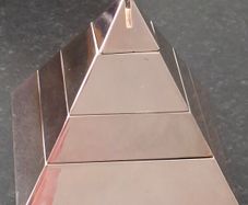 newbridge silver: salt, pepper, tealight candle
