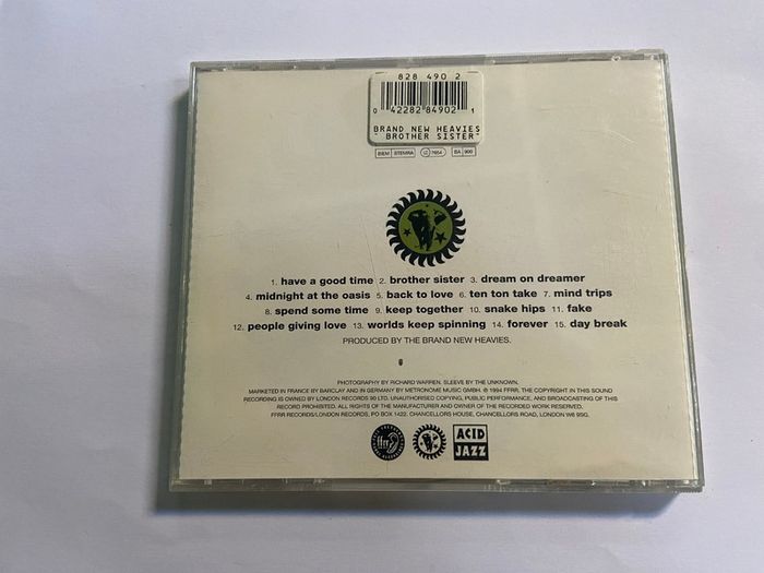 Brand New Heavies Brother Sister CD