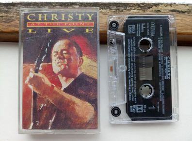 Christy Moore Live At The Point Cassette Tape