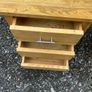 Solid Oak Bedside Lockers Image 2