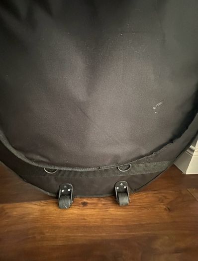 1/2 double bass rigid case