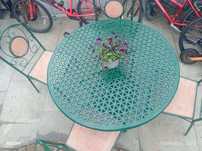 Vintage garden furniture
