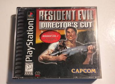 Resident Evil Director's Cut PS1 PlayStation NTSC