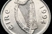 [#2091] - Ireland 1992 | ERROR | Irish 5p | 5 Pence | KM.28 | UNC