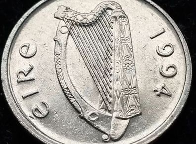 [#2091] - Ireland 1992 | ERROR | Irish 5p | 5 Pence | KM.28 | UNC