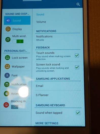 Samsung Galaxy Tab 4, White, 7 inch, 8GB, in excellent condition