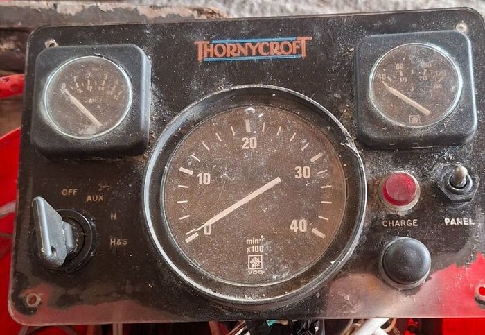 thornycroft boat engine and gearbox