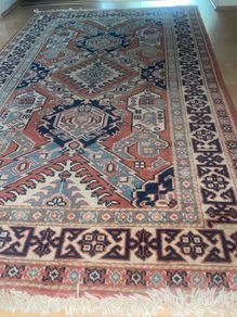 Hand knotted rug