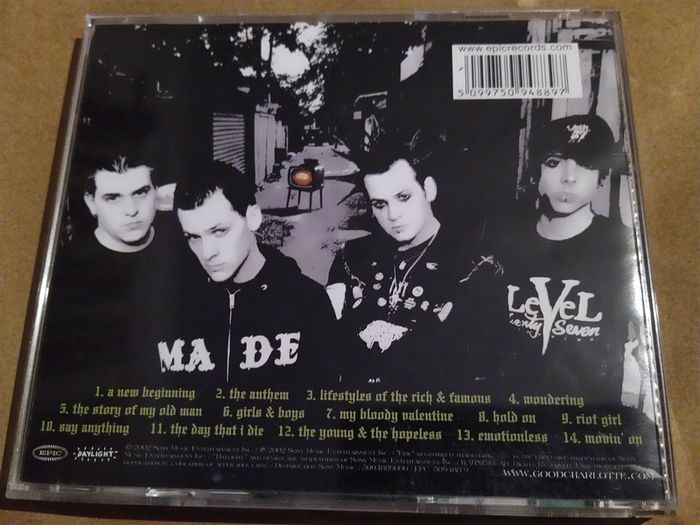Good Charlotte - The Young and the Hopeless Cd